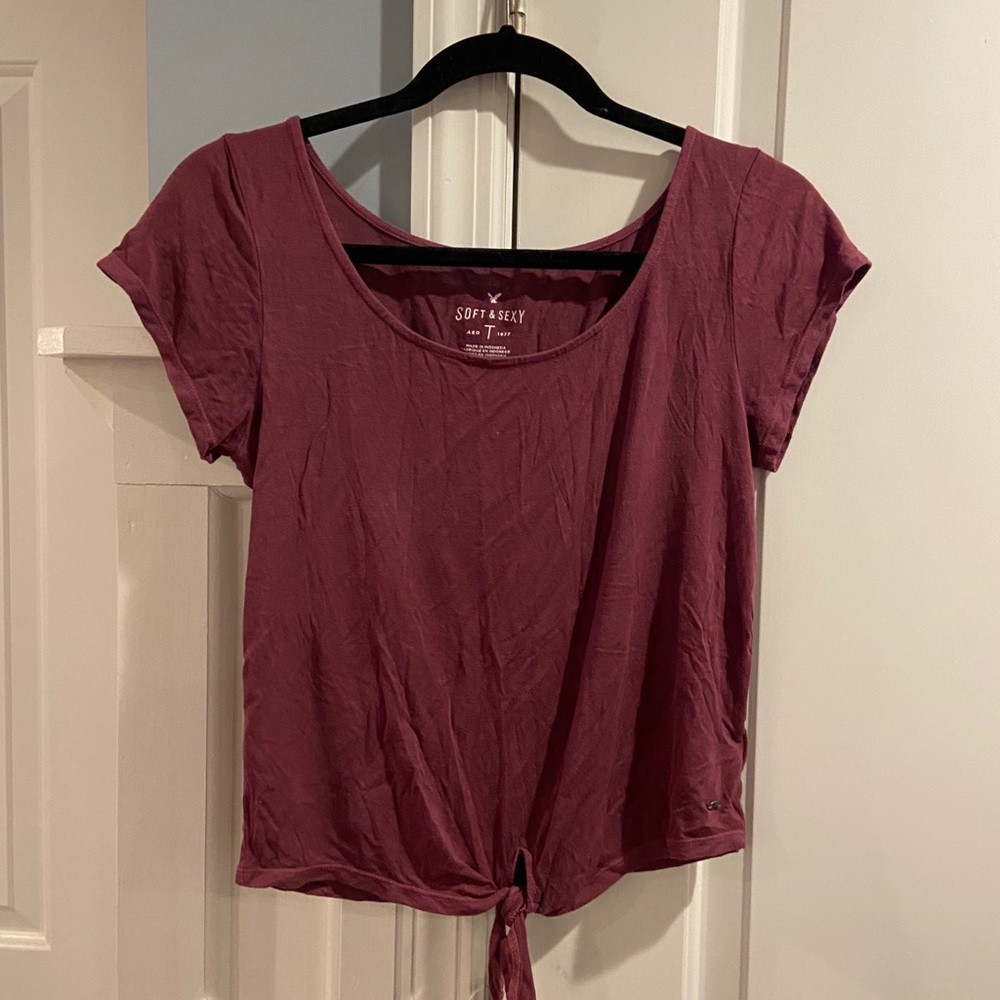 Soft and Sexy Tie Shirt